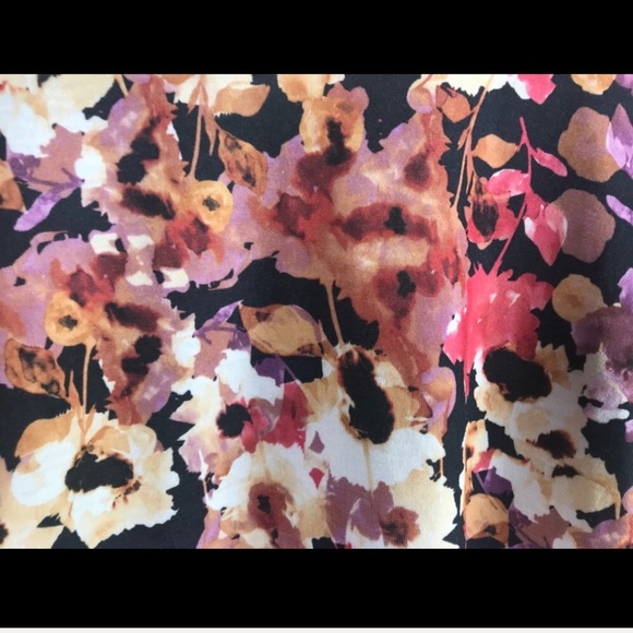 Lularoe Girl Dress Floral Sz 12 - Picture 2 of 5